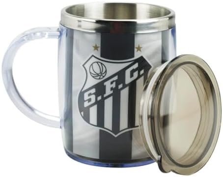 Caneca Santos Térmica 450 ML - QH002G-4