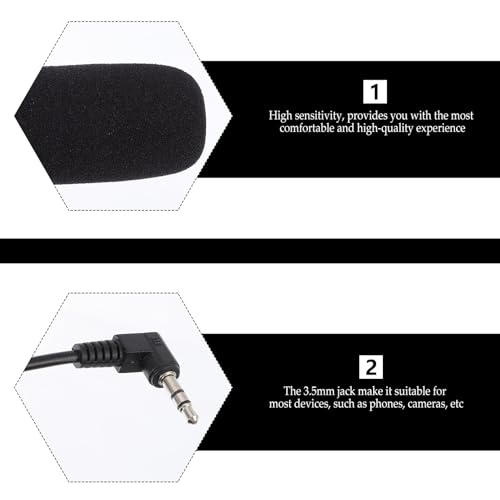 Micrófono para cámara sin distorsión que soluciona el audio sibilante de los teléfonos 7