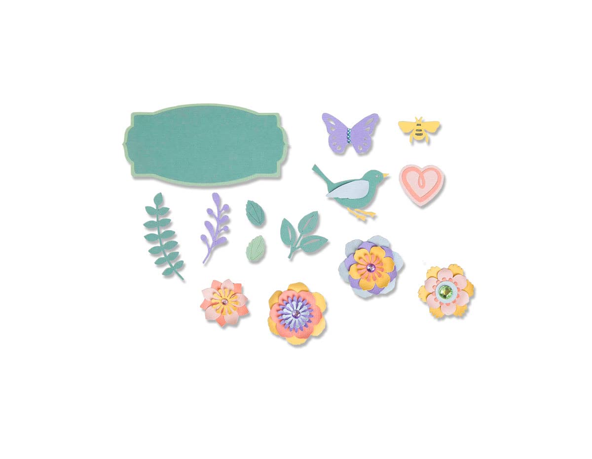 Thinlits Die set 11PK Spring Things