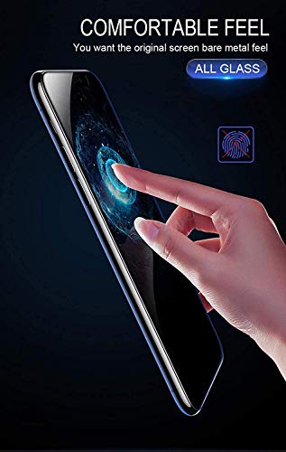 Image of 's d+ / 11d tempered glass for poco m2 pro screen protector guard edge to edge full screen coverage 9h hardness 2.5d curved full glue cover /case friendly temper glass with installation kit