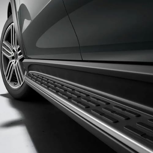Estribos para Mercedes GLS X167 2020-2025 aluminio negro miniatura 3