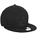 New Era MLB 9FIFTY Black Adjustable Snapback Hat Cap One Size Fits All (Chicago White Sox)