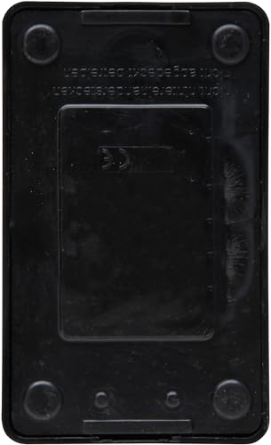 Kopp Surface-mounted 2-way centre contact socket in standard construction and black without increased protection of contacts and base plate. Protection class IP20 - Image 4