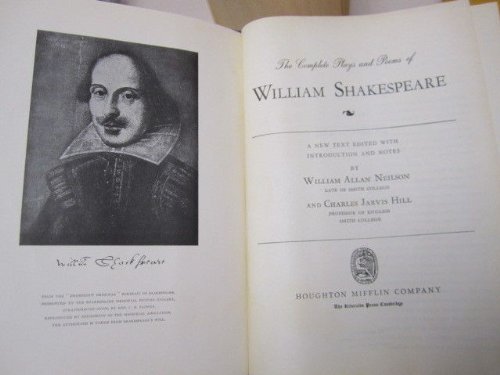 The Complete Plays and Poems of William Shakesp... B000WWXR92 Book Cover