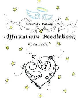 Paperback Affirmations DoodleBook: Color & Enjoy Book