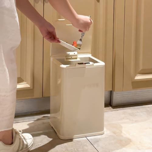 Tacho de basura inteligente con sensor automático miniatura 3