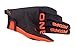 Alpinestars 3561823-411-S: Radar Gloves Hot Orange/Black Sm