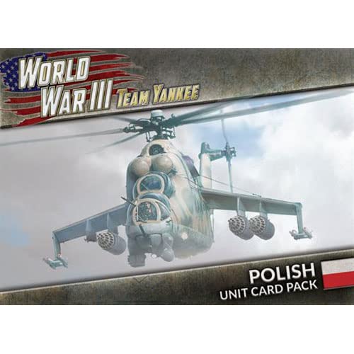 Team Yankee World War III Battlefront Miniatures World War III: Team Yankee - Polish Unit Cards