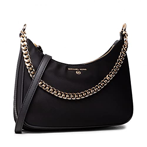 Michael Kors Damen Md Conv Pouchette Xbody Handtasche, Schwarz_schwarz, Einheitsgröße EU - Image 3