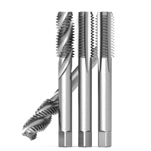 Macho de roscar M16 de acero inoxidable para ranurado recto y punta en espiral 5