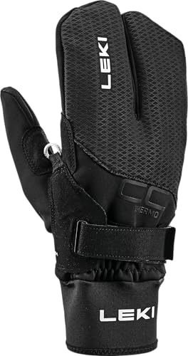 Gants nordiques LEKI CC Thermo Shark Lobster pour sorties sur pistes enneigées