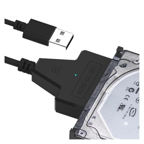 Cable adaptador SATA a USB 3.0/2.0 para disco SSD 2.5 pulg miniatura 5