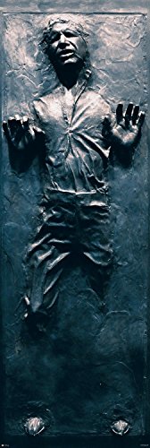 Up Close Poster Star Wars Han Solo Carbonite (53cm x 158cm) + Un Poster Surprise en Cadeau!