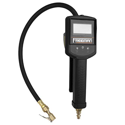 Freeman FS2DTI Digital Tire Inflator with LCD Pressure Gauge and Work Light (Renewed)