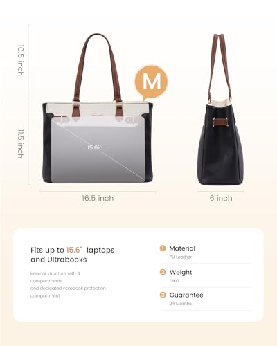 LOVEVOOK Cup Holder Laptop Tote