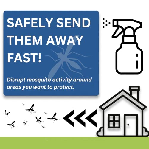 Image of NoHarm Mosquito Disruption Scent Concentrate, Makes 1 Gallon, Refill, 7 oz | Disrupts Mosquito Activity - Safe Around People & Pets - Concentrated Formula