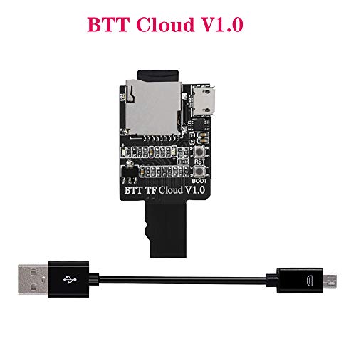 PoPprint BTT TF Cloud V1.0 SD Cloud Módulo de transmisión inalámbrica para SKR MINI E3 SKR V1.4 Turbo TMC2209 TMC2208