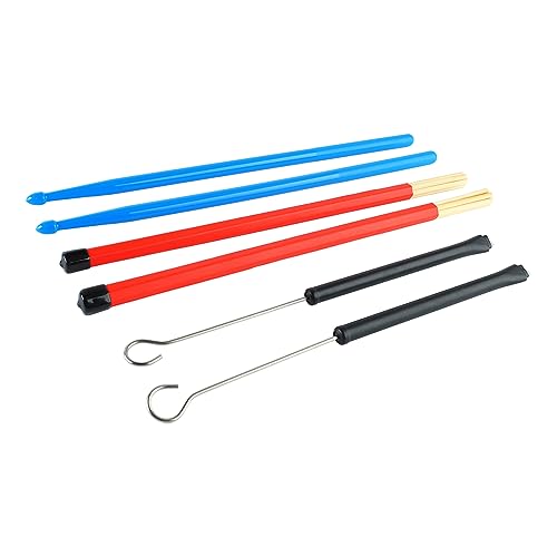 Set de Baquetas de Nylon con Agarre Cómodo para Práctica miniatura 7