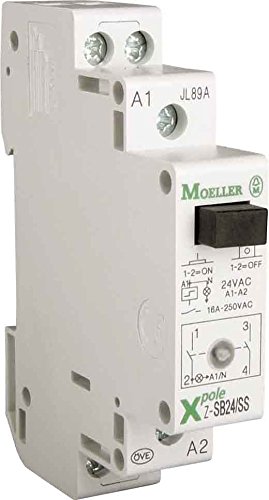 Telerruptor EATON Z-SB24/SS de 2NA y 24 V AC para cuadro eléctrico en caja de 2 unidades