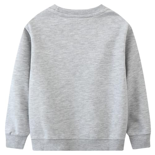 Image of Baby Toddler Boy's Cotton Crewneck Sweatshirt Christmas Clothing 1-7Y