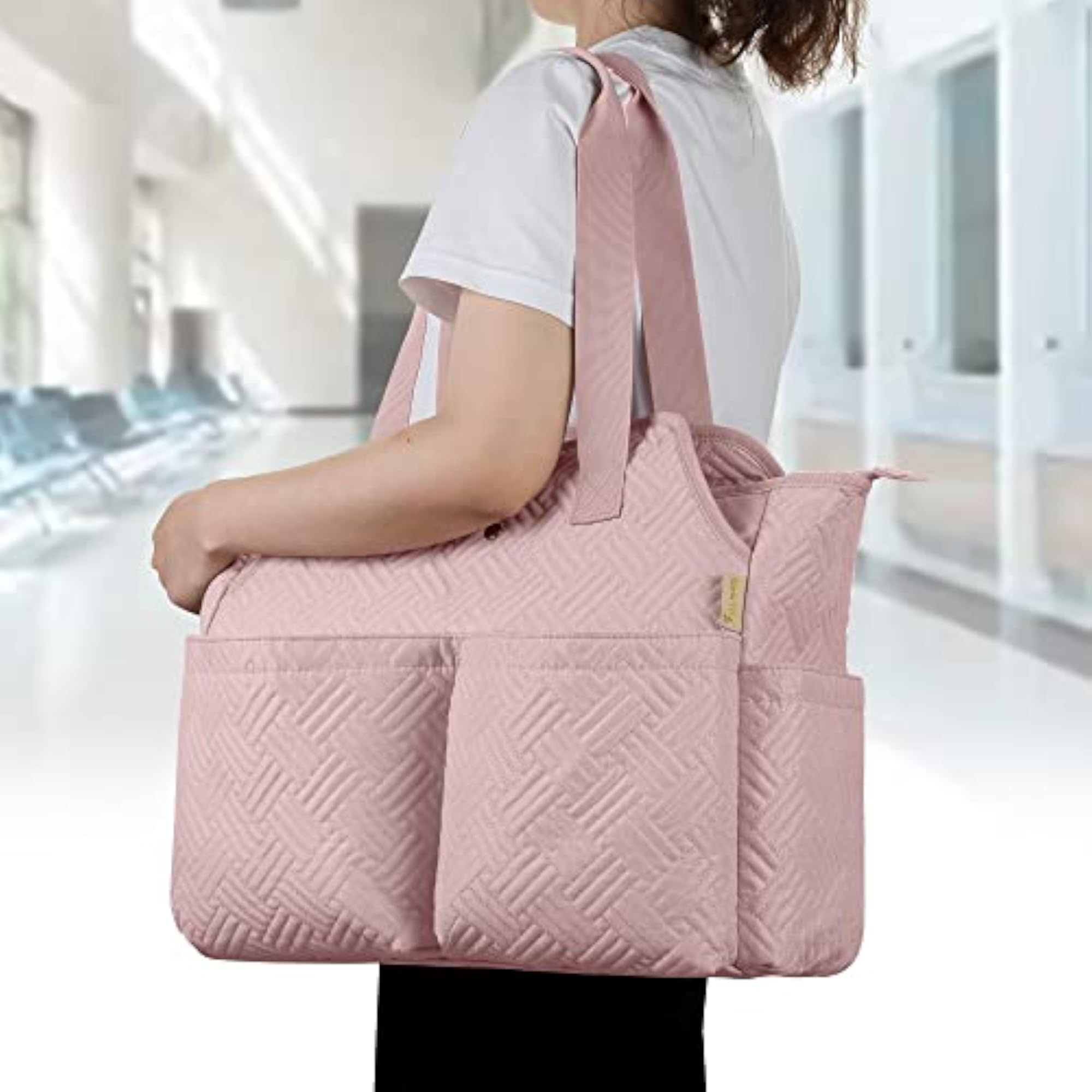Nurse Bag for Work with Laptop Compartment, Clinical Tote