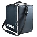 AUMTISC Bolsa para botas de esquí, 50 L, varios co...: Diseño espacioso y práctico: esta bolsa para botas de esquí mide 40 x 28 x 44 cm y ofrece una generosa capacidad de 50 l, por lo que también puede acomodar fácilmente botas de esquí más grandes y otras cosas importantes. El compartimento principal es...