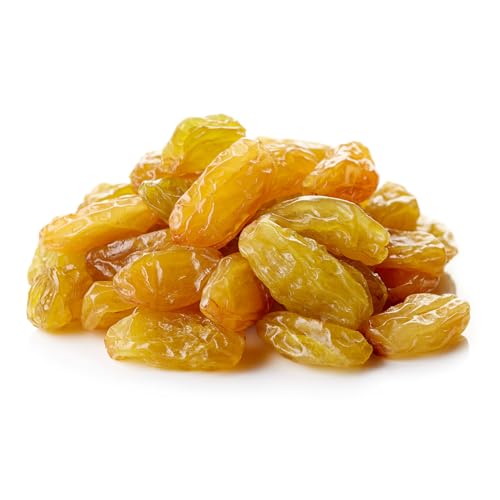 NUTS U.S. - Golden Raisin | All Natural | Non-GMO and No Added Sugar | JUMBO SIZE | Packed in a Resealable Bag!!! (4 LBS)