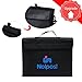 Noiposi Fireproof Document Bag,JUNDUN Fire and Water Resistant Money Bag(15