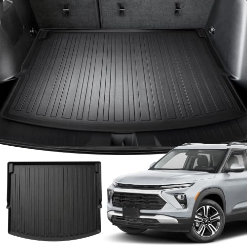 Premium Cargo Liner Compatible with Chevrolet Trailblazer 2021-2026 Crossover - 100% Protection - Custom Fit Car Trunk Mat - All-Season Black Cargo Mat - 3D Shaped Laser Measured Trunk Liners