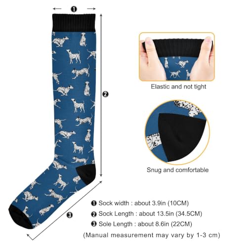 Image of Fisyme Socks for Women Men Warm Comfort Athletic Crew Running Hiking Cycling Compression Socks