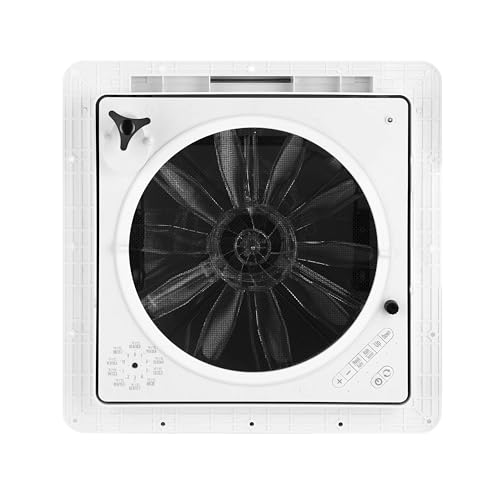 Starvent RV Roof Vent Fan 10 Speed 12V Thermostat Rain Sensor Powered Lift Remote and APP Control Timer 14" x 14" Reversible by Starvent - Image 7