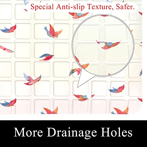 Tapis de bain antidérapant pour douche et baignoire familiale - 3