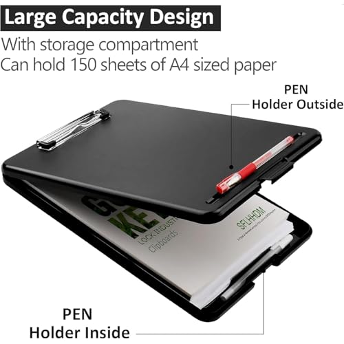 Image of Expandable A4 File Folder Organizer | Document Storage Bag with Multiple Pockets | Durable Multicolor Case for Office, School, Bank, Hospital & Home Use (Writing Pad)