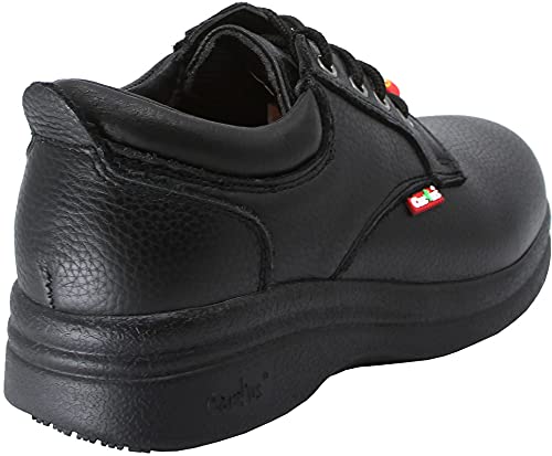 CACTUS Men’s 4620 4” Certified Slip-Resistant Tumbled Full Grain Leather Slip Resistant Rubber Outsole Restaurant Kitchen Work Shoe Non Slip3