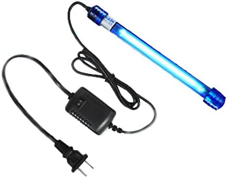 5W 11W 13W UVC Aquarium Algae Bloom Clean Light for Fish Tank Water Clean Green Clear Waterproof Clean Lamp for Pond Fish Tank Sump Swim Pool (5w 6.9inch)