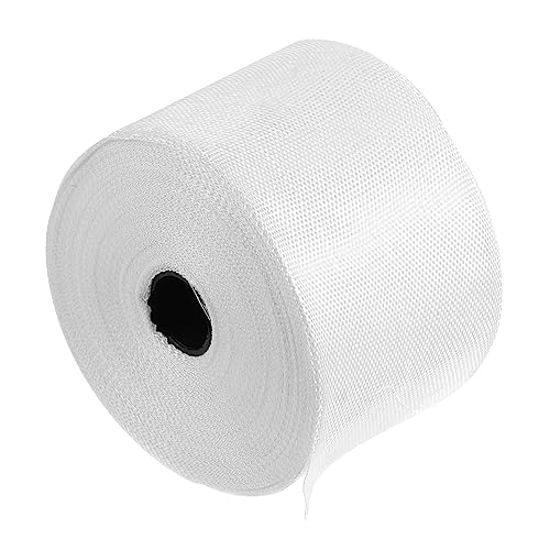 Alipis 25m Fiberglass Tape Plain Weave Cloth Tape Heat Resistance for Heater Tie Banding