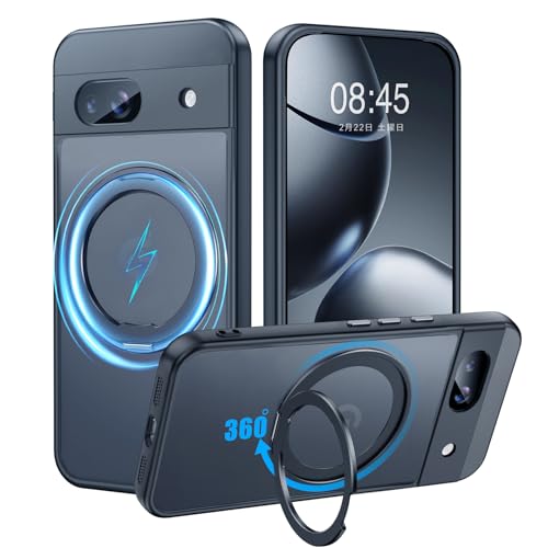 yČRMILKiEMagsafeΉzGoogle Pixel 8A p P[X MagSafeΉ O 360°]X^h@\ cΉ  ΂ݖh~ CX[d Yی ϏՌ gуJo[ O[OsNZ8A Jo[ 6.1 C