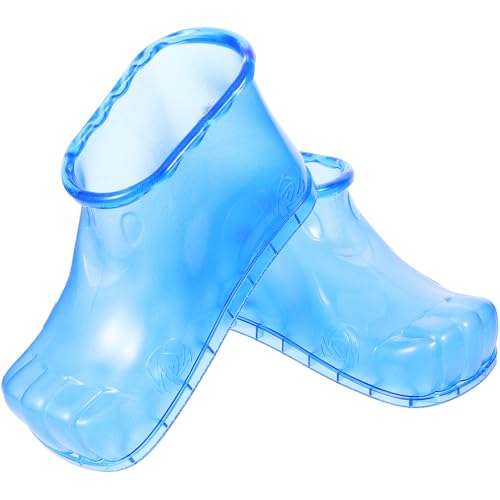 Chaussures de spa pieds bleu pour un moment relaxant après le travail