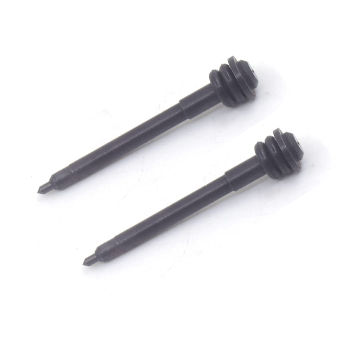 Pneumatic Engraving Pen Tip Air Scribe Pen Concrete Engraver Fossils Industrial MetalJewelry Wood Stone Glass Carving DIY Tool Accessories replacement part 2PK