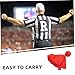 BRIGHTFUFU Referee Service Flag Football Officials Accessories Penalty Flag Bean Bag Youth Football Kit Lightweight Sturdy