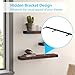 2pcs Floating Shelf Bracket, 34