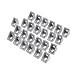 Produktbild 25Pcs 2020 Eckwinkel für 20mm Aluminium Extrusion (Stumpfe Politur)