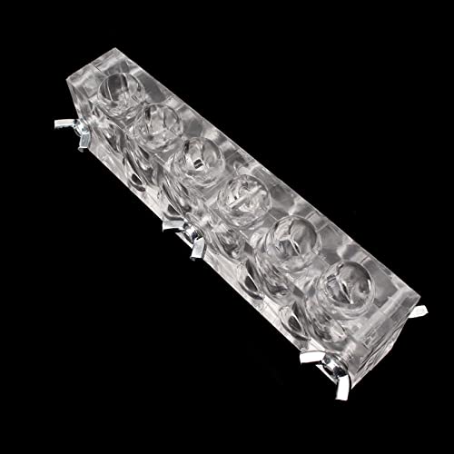 Moule conique acrylique transparent 10 grilles sans bulle - 7