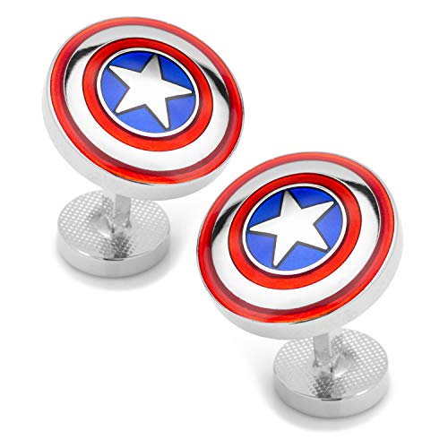 Mancuernillas Escudo Capitán América Avengers miniatura 3