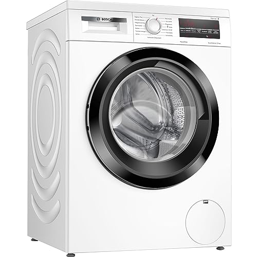 Bosch WUU28T48 Série 6 Machine à laver encastrable, 1 à 8 kg, 1400 tr/min, économie d'énergie et d'eau, Speed Perfect Programmes supplémentaires pour le...