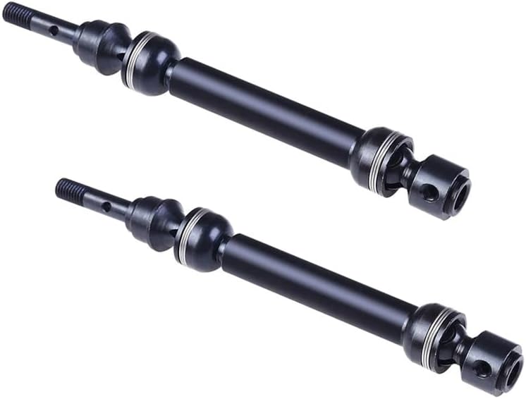 4 PCS Black Drive Shaft for TRAXS 1/10Slash 4X4 SLA017 SLA018 Remote Control Racing Accessories - (Color: Black)
