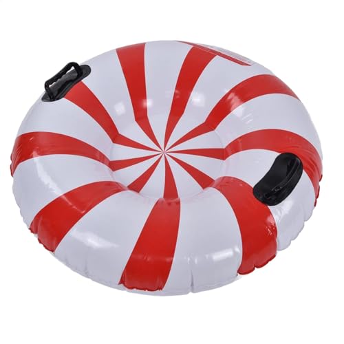 Tube à neige gonflable portable de ski et snowboard adulte