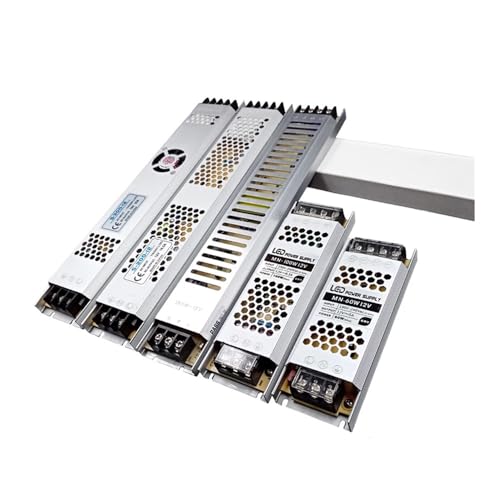 Alimentation LED 24V 24W transformateur ultra-mince DC pour ruban lumineux
