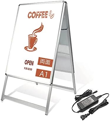 Amazon | サインキングダム 看板 電飾看板 LED看板 立て看板 スタンド 