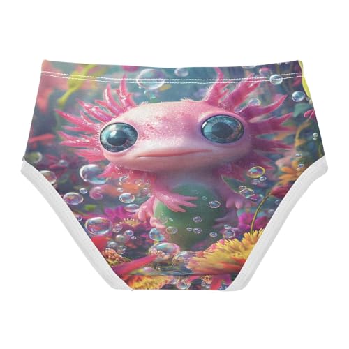 Cute Axolotl Undersea Toddler Girls's Underwear 2T 202b88652
